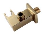 Соединение для душа с держателем Grocenberg GB188 Золото